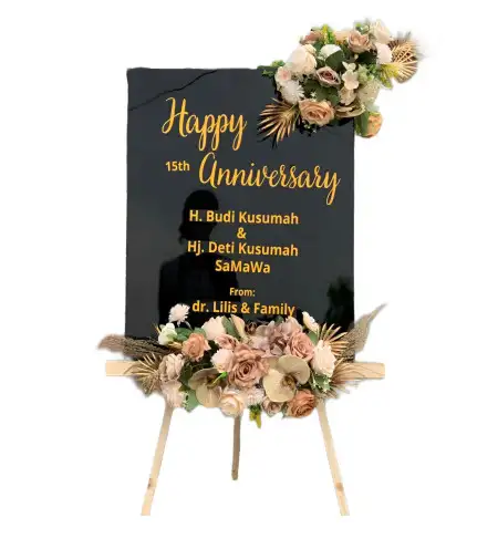 Papan Bunga Akrilik Mindugading